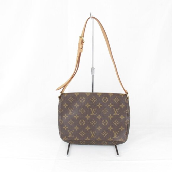 LOUIS VUITTON Brown Monogram Shoulder Bag - Picture 1 of 10